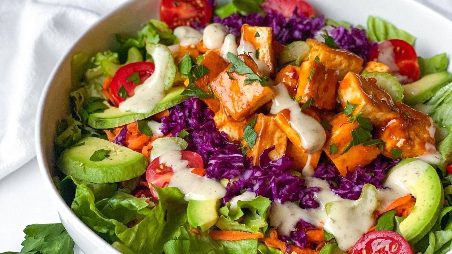 crispy-buffalo-tofu-salad-2